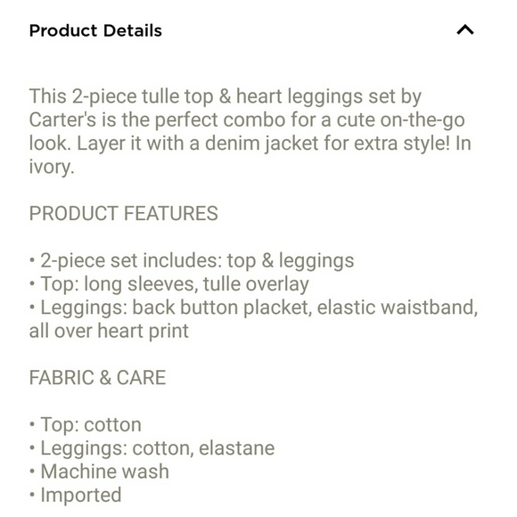 Carter's outfit - Picture 3 of 3